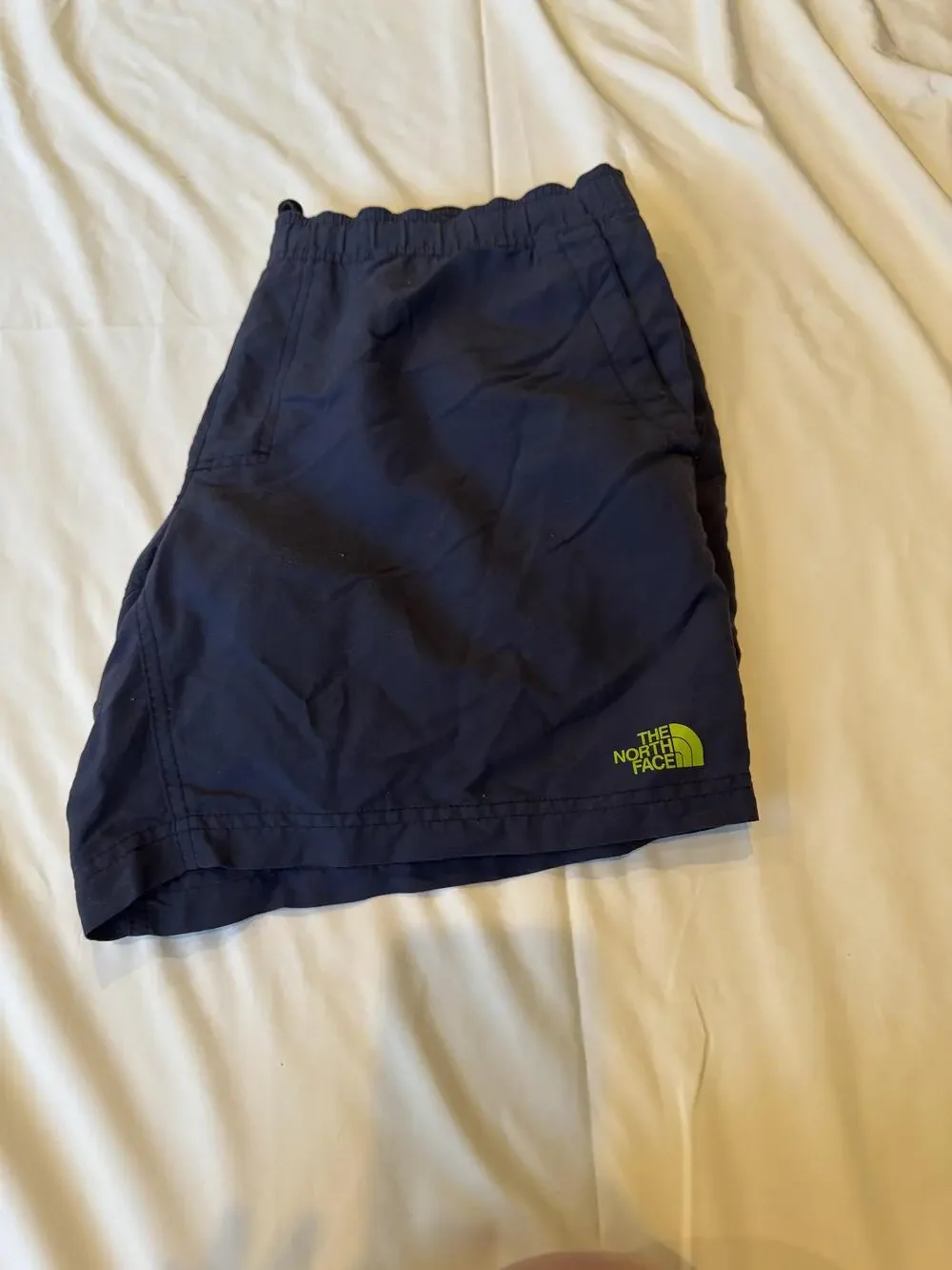 The North Face Shorts Mens XL Blue Swim Trunks Mesh Lined Drawstring Pockets